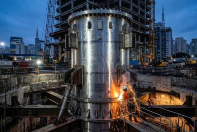 Revolução Silenciosa Contra Tremores: Cilindro Inovador Promete Edifícios Mais Seguros Sem Eletricidade